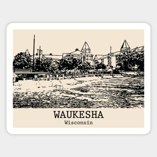 Waukesha - Wisconsin Magnet